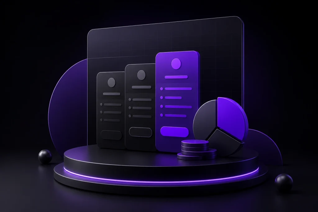 تصوویر گرافیکی قسمت تعرفه و هزینه طراحی crm