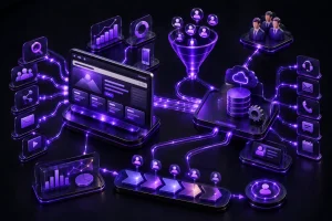 اتصال سایت B2B به CRM و فرآیند جذب و تبدیل مشتری