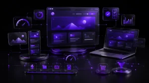 تجربه کاربری و سرعت سایت ریسپانسیو در موبایل و دسکتاپ
