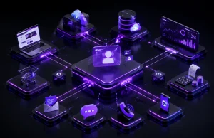 معماری یکپارچه سازی CRM با ERP و API