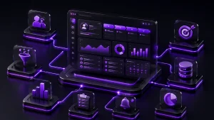 امکانات CRM ابری شامل مدیریت مشتری، لید، فروش و گزارشگیری