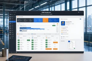 CRM برای شرکت تولیدی 01