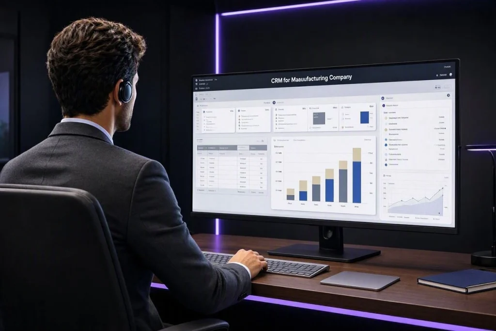 CRM برای شرکت تولیدی