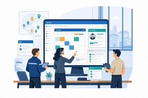 CRM برای شرکت خدماتی 02