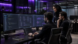تیم برنامه نویسی در حال توسعه CRM اختصاصی