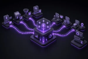 فرآیند مدیریت فروش و مشتریان در CRM شرکت بازرگانی