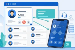اتصال CRM به تلفن 02
