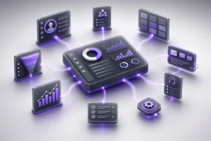 معماری سه بعدی CRM و اتصال سیستم مدیریت مشتریان به سایت حسابداری ERP و API