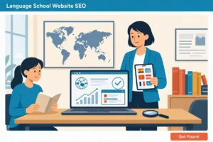 سئو سایت آموزشگاه زبان 01