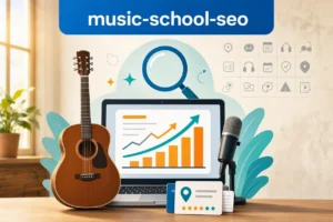سئو سایت آموزشگاه موسیقی 01