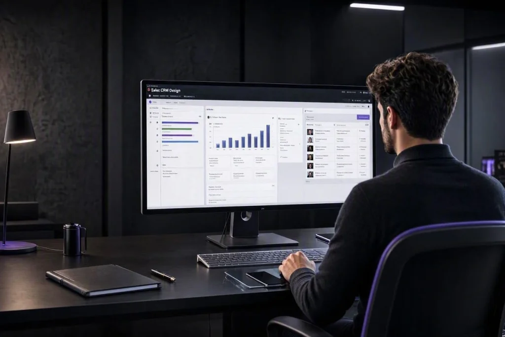 طراحی CRM فروش
