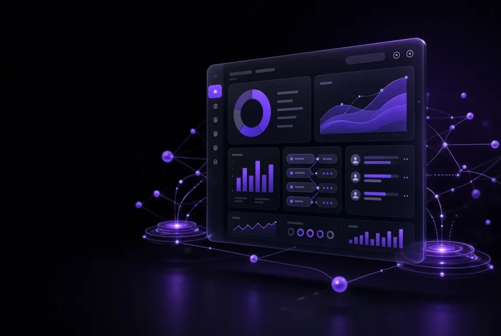 طراحی CRM داشبورد مدیریتی اختصاصی